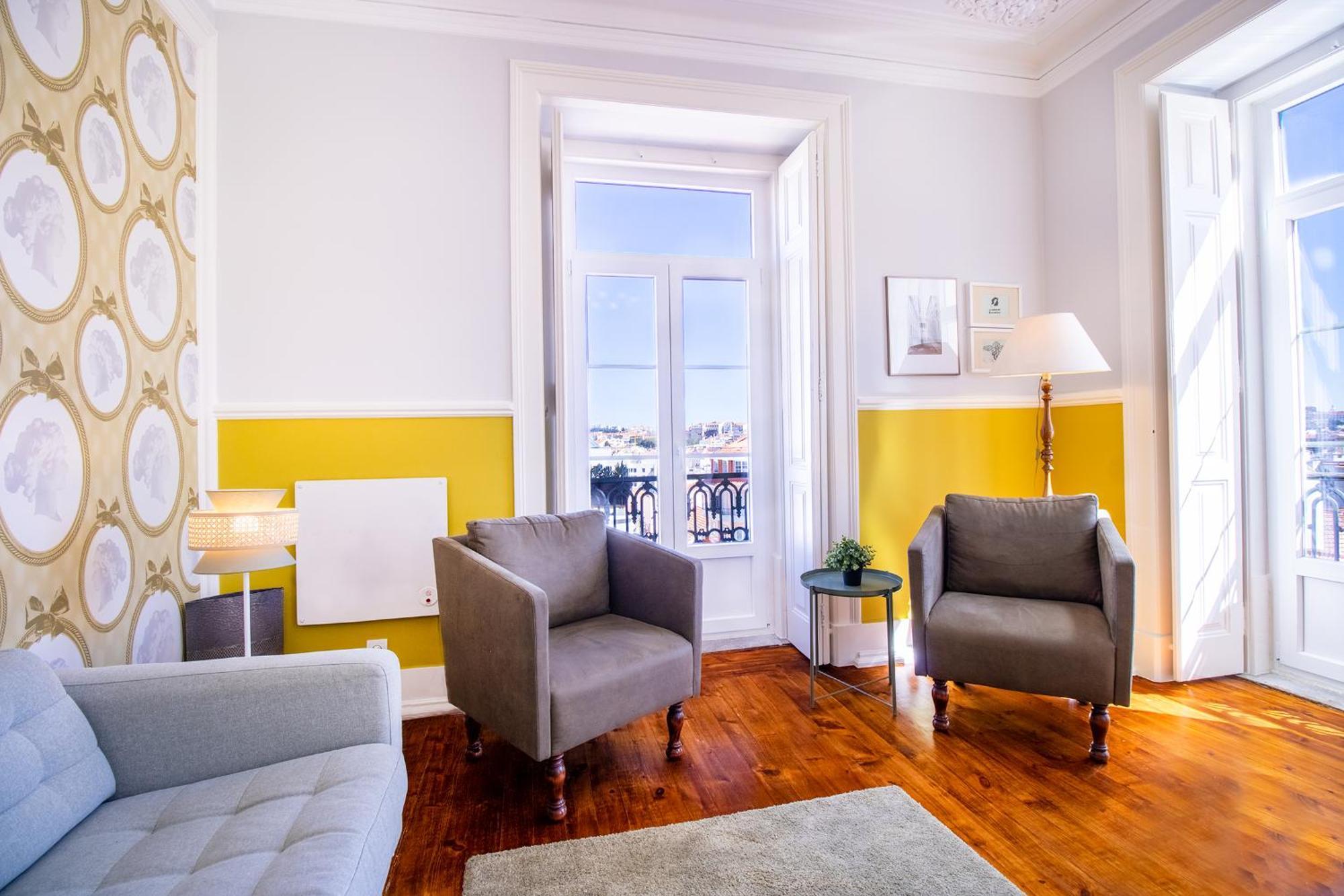 Alegria By Central Hill Apartments Lisboa Habitación foto